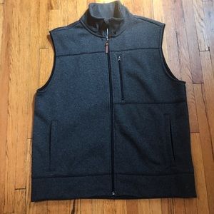 Cozy Dark Grey Men’s Vest